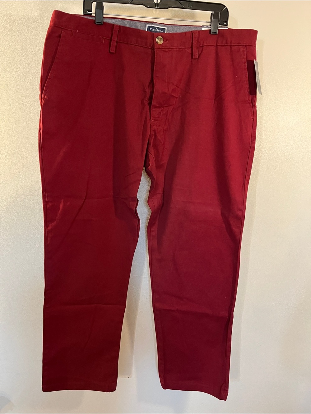 Club Room Crimson Red Chino Pants